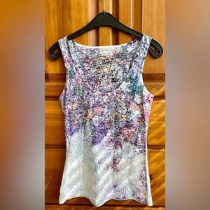 Purple/multi colored tank